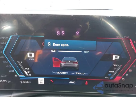 2023 BMW M3 Competition xDrive из США, поврежденный, VIN WBS43AY05PFP29579